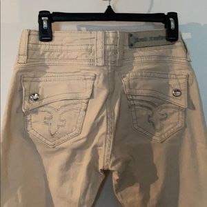 COPY - Winter white Rock revival jeans